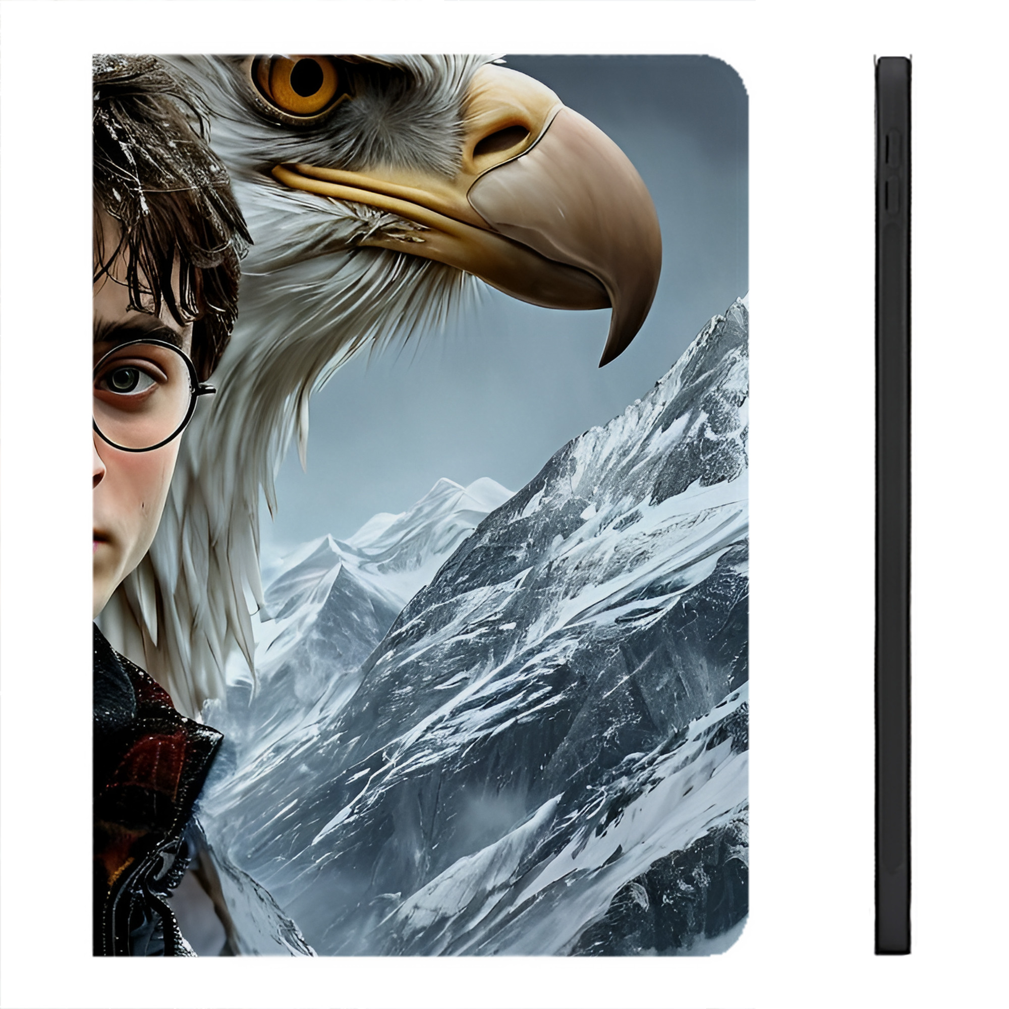 （画像用） Harry Potter ハリー・ポッターシリーズ IPadケース ペンホルダー付き ブックスタイルデザイン